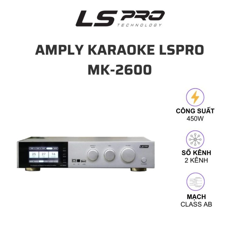 AMPLY 2 IN 1 LS PRO MK2600 CHÍNH HÃNG