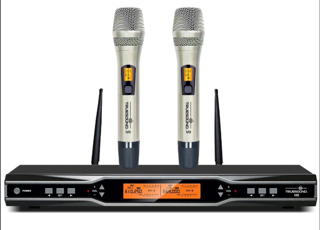 MIC KHÔNG DÂY CAO CẤP TRUESOUND M8 CHÍNH HÃNG